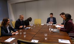 Bakan Fidan, Kanada Dışişleri Bakanı Anand ile bir araya geldi