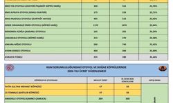 Bakan Uraloğlu: Otoyol ve köprülerde artış oranını yüzde 25,49 olarak belirledik