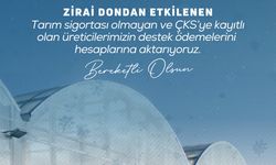Bakan Yumaklı: Zirai don desteğimiz toplam 23 milyar 773 milyon liraya ulaştı