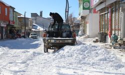 Bingöl'de 20 köy yolu kardan kapandı