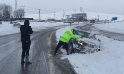 Bitlis'te kar nedeniyle 290 köy yolu ulaşıma kapandı (2)