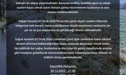 Bursa Valiliği'nden buzlanma ve don uyarısı