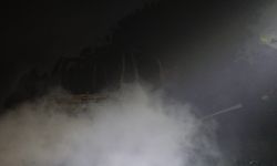 Bursa'da marangoz atölyesinde yangın