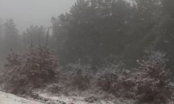 Çanakkale'de mevsimin ilk karı yağdı