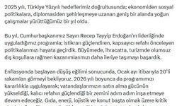 Cevdet Yılmaz: 2026'da programımızı kararlılıkla uygulayacağız