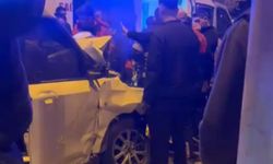 Diyarbakır’da yarışan 3 aracın karıştığı kaza kamerada: 3 yaralı