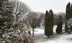 Eskişehir'de kar yağışı