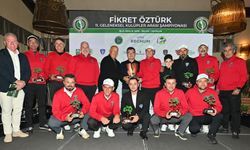 Fikret Öztürk Kulüplerarası Golf Turnuvası'nda şampiyon Kemer Golf Kulübü