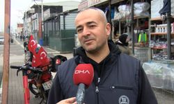 Husumetlisinin tabancasından çıkan kurşunlardan mağazaya sığınarak kurtuldu; o anlar kamerada (2)