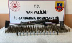 İhbar sonrası jandarmadan baskın; evde tüfek ile mühimmat ele geçirildi