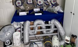 İklimlendirme sistemi kurulup, uyuşturucu üretilen villaya operasyon; 2 tutuklama