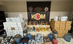 İzmir'in 9 ilçede operasyonlar; 3,5 ton taklit etiketli etil alkol ele geçirildi