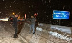 Karabük'te kar etkisini sürdürüyor (3)