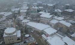 Karabük'te kar yağışı (2)