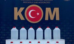 Kars'ta sahte içki operasyonunda 13 şüpheli yakalandı