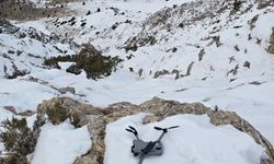 Kartalın kaptığı dron 6 saatlik tırmanışla geri alındı; o anlar kamerada