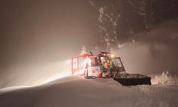 Kastamonu'da kar kalınlığı 2 metreye yaklaştı; 616 köy yolu kapalı (2)