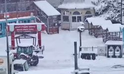 Kastamonu'da kar yağışı nedeniyle 202 köy yolu kapandı