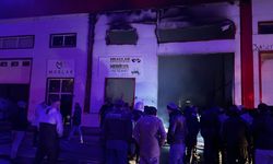Kayseri'de mobilya atölyesinde yangın