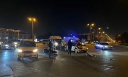 Kayseri'de motosiklet ile otomobil çarpıştı: 1 yaralı