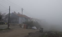 Keşan'da yoğun sis etkili oldu