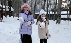 Kocaeli'de Kartepe beyaz örtüyle kaplandı