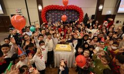 Lösemili çocuklar için yılbaşı etkinliği