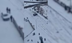 Malatya'da kar yağışı, ulaşımı olumsuz etkiledi (2)