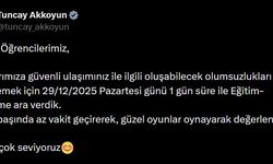 Mardin'de eğitime kar engeli