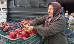 Mersin'de kadınların nar ekşisi mesaisi