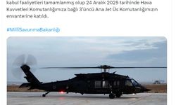 MSB: 7'nci T-70 Genel Maksat Helikopteri envantere katıldı