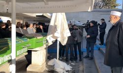 Necmettin Nursaçan'ın hayatını kaybeden eşi toprağa verildi