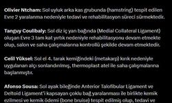 Samsunspor sakat oyuncuların durumu açıklandı