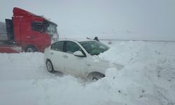 Sivas'ta kar yağışı (4)