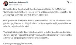 Somali Cumhurbaşkanı Mahmud, Türkiye'ye geliyor