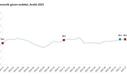 TÜİK: Ekonomik güven endeksi aralık ayında 99,5 değerini aldı