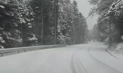 Uludağ'da kar kalınlığı 5 santimetreye ulaştı