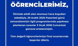 Zonguldak'ta okullar tatil edildi