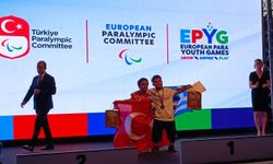 130 santim Ahmet, 230 santim ciritle Avrupa 2'ncisi oldu / Ek fotoğraflar