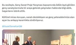 Bakan Ersoy, Ankara Resim ve Heykel Müzesi'ni ziyaret etti