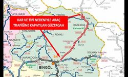 Bingöl'de kar nedeniyle 192 köy yolu ulaşıma kapandı