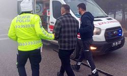 Burdur'da siste zincirleme kaza: 1'i ağır, 2 yaralı