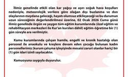 Bursa'da kar yağışı; kent merkezi beyaza büründü (3)