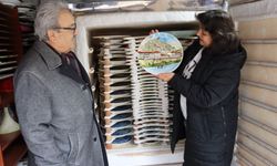 Çini kursunun tek erkek kursiyeri