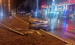 Çorum'da trafik kazası; 1 yaralı