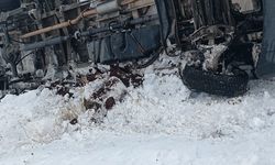 Elazığ'da 536 köy yolu kardan kapandı (2)