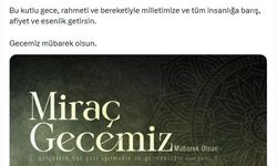 Emine Erdoğan'dan 'Miraç Gecesi' mesajı