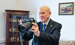 Foto muhabirleri Bahçeli'yi ziyaret etti