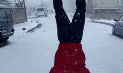 Guinness rekortmeni judocudan karda 20 taklalık sevinç gösterisi