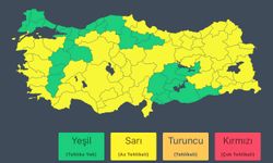 İçişleri Bakanlığı'ndan kuvvetli sağanak ve kar yağışı uyarısı